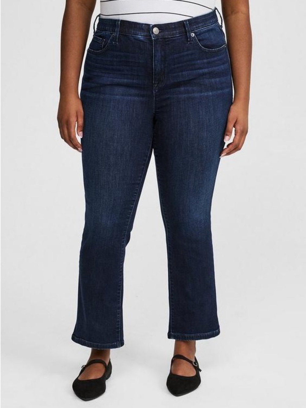 NWT Torrid Sky High Kick Boot High-Rise Jean New Moon Blue Super Soft Tall 24T